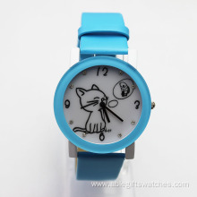 Business Gifts Fashion Leather Watch for Kids